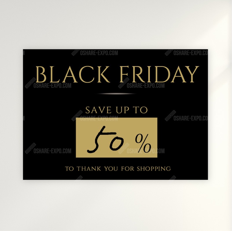 「ブラックフライデー⑤」   ポップ・ポスター 10～90%OFF