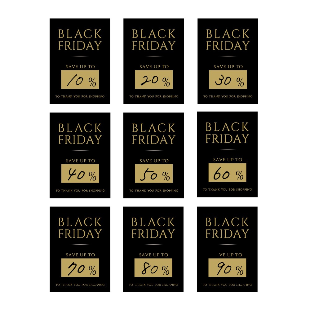 「ブラックフライデー⑤」   ポップ・ポスター 10～90%OFF