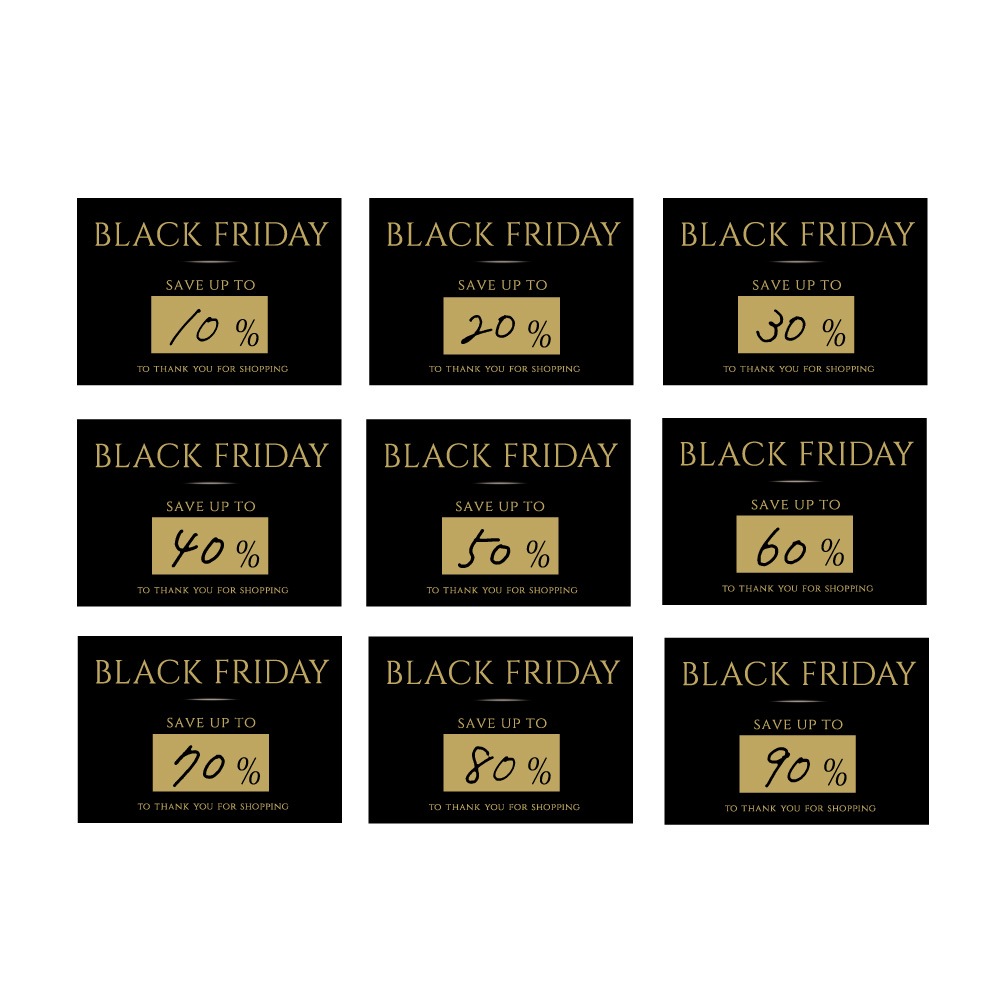 「ブラックフライデー⑤」   ポップ・ポスター 10～90%OFF