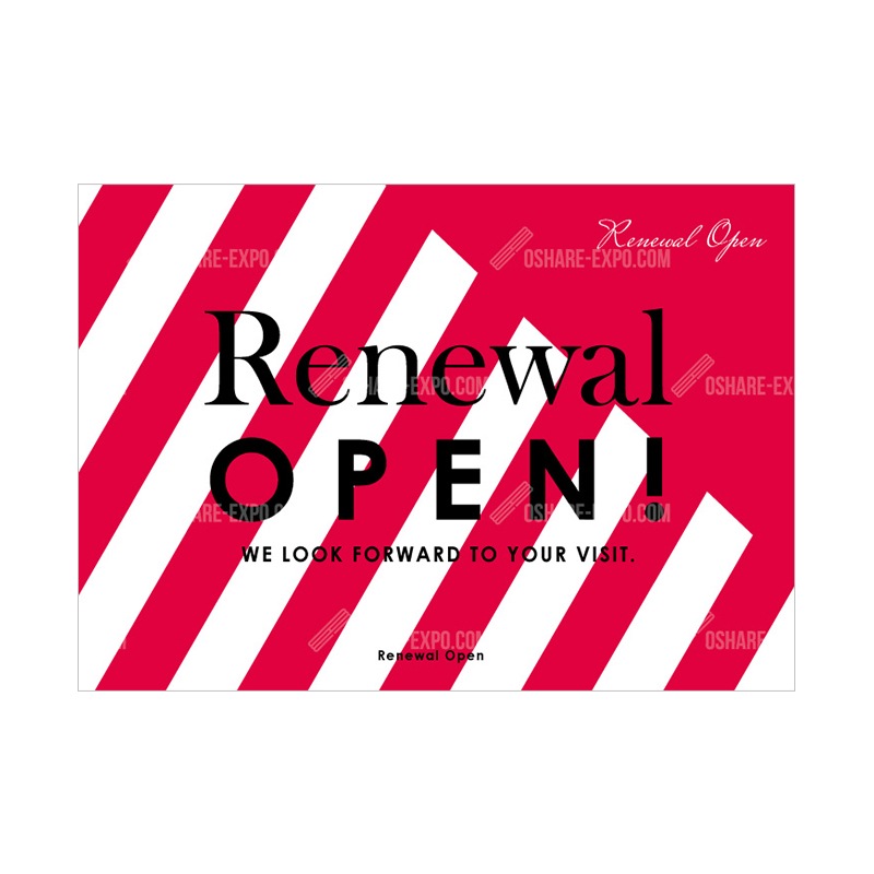 RenewalOpen ギフト柄② ポップ・ポスター | POP・ポスター関連