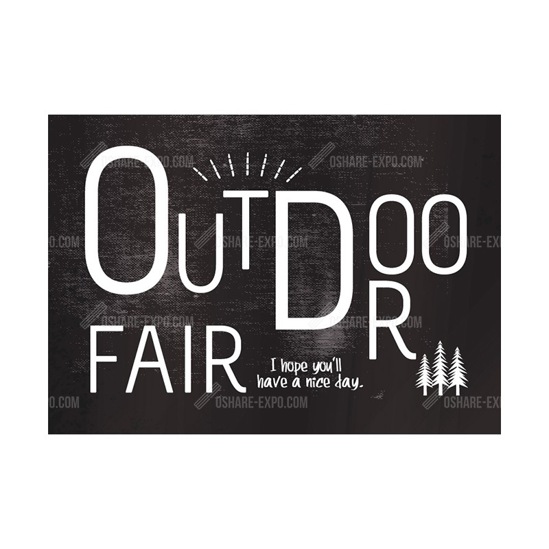 OUTDOOR FAIRポップ・ポスター②