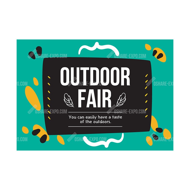OUTDOOR FAIRポップ・ポスター③