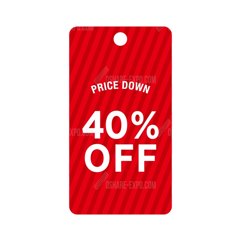 ハンガーポップ ○○％OFF シンプルデザイン セール ディスカウント