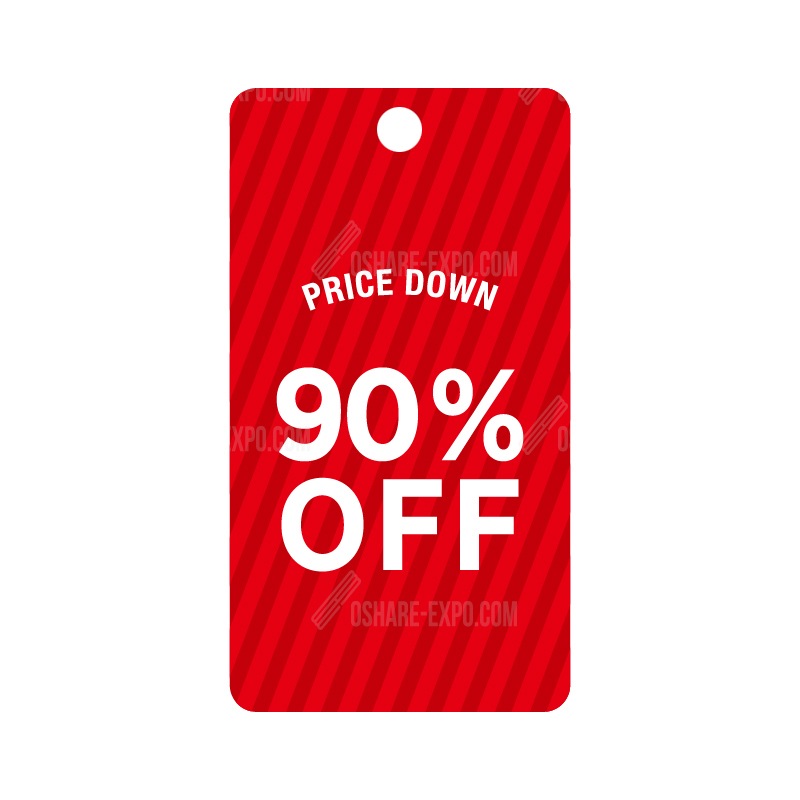 ハンガーポップ ○○％OFF シンプルデザイン セール ディスカウント