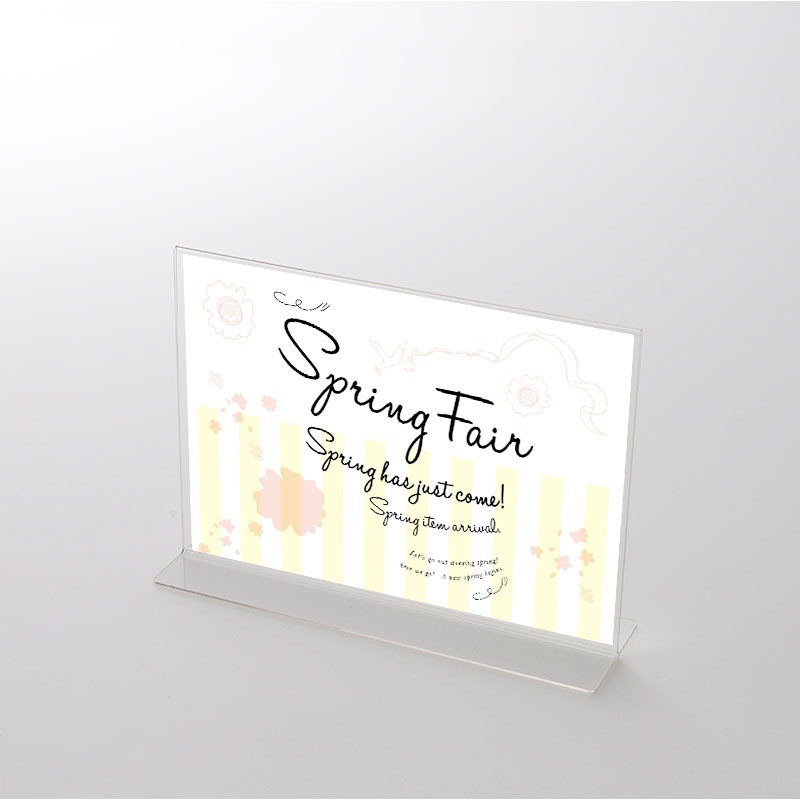 アクリルスタンドセット　春フレンチテイスト  スプリングフェアポップ