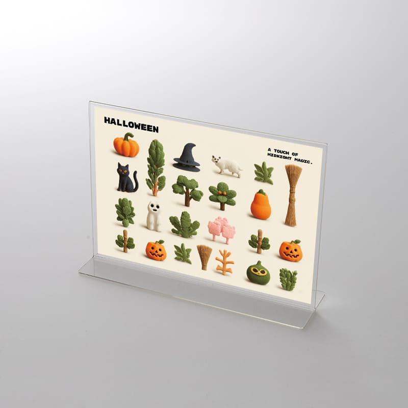 アクリルスタンドセット  ハロウィンHALLOWEEN「ハロウィンTOYマスコット大集合②」 ポップ