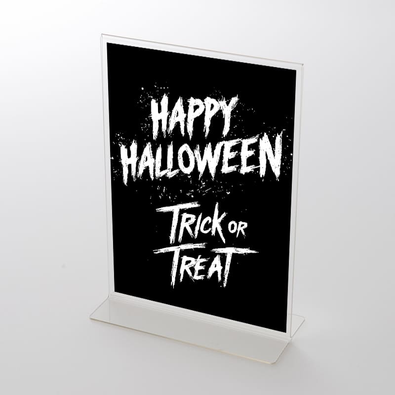 アクリルスタンドセット ハロウィンHALLOWEEN「ロックな筆文字」 ポップ