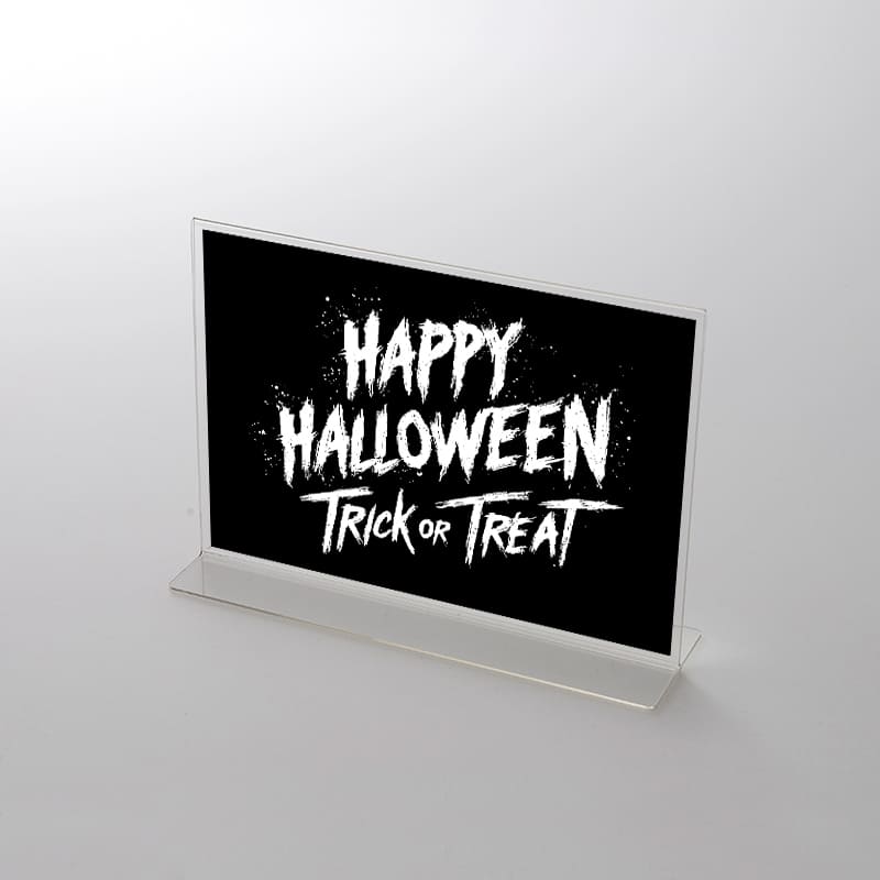 アクリルスタンドセット ハロウィンHALLOWEEN「ロックな筆文字」 ポップ