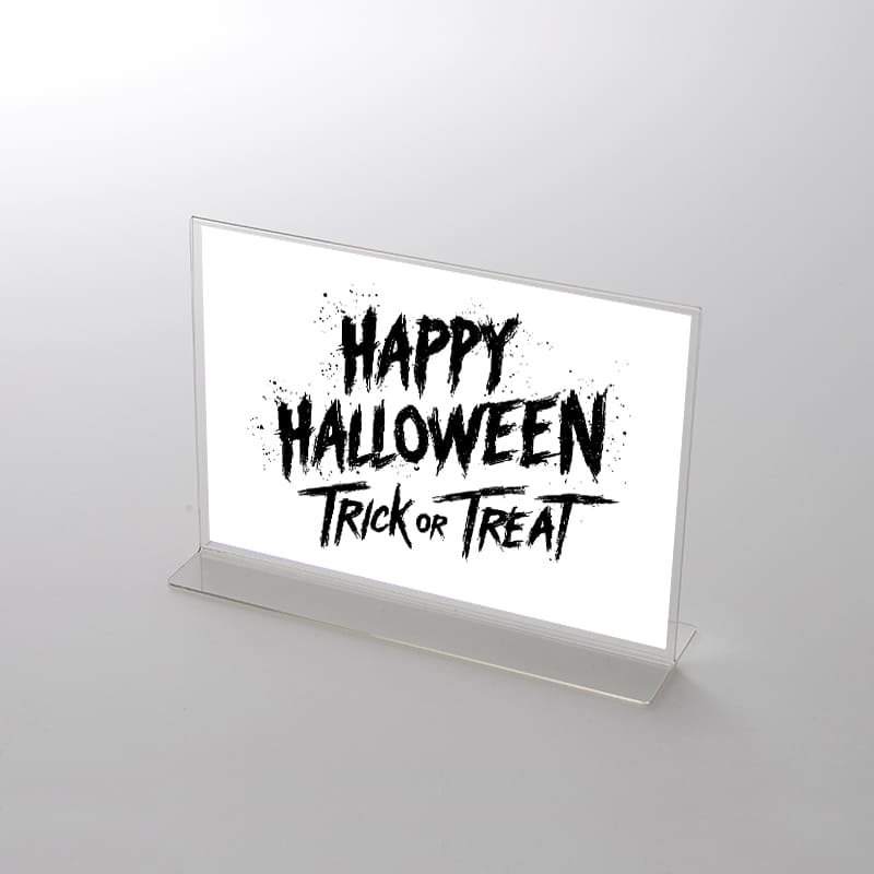 アクリルスタンドセット ハロウィンHALLOWEEN「ロックな筆文字」 ポップ