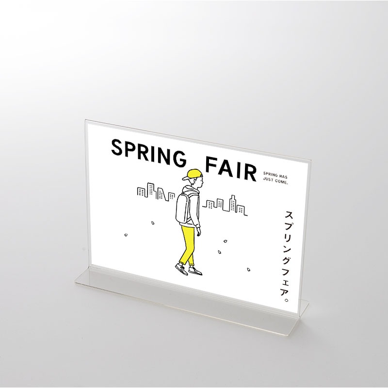 アクリルスタンドセット 線画イラスト・男性 ,販促店舗装飾品,デコレーション,ディスプレイ