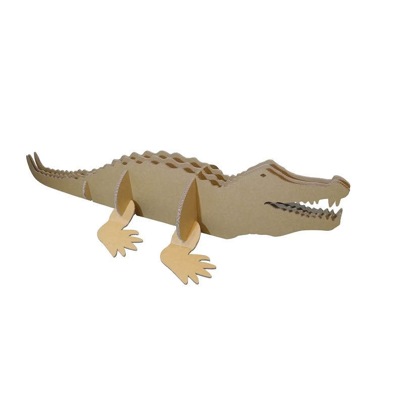 【ダンボール製大きなディスプレイシリーズ】DANボールART_ワニ サイン看板 集客アイテム