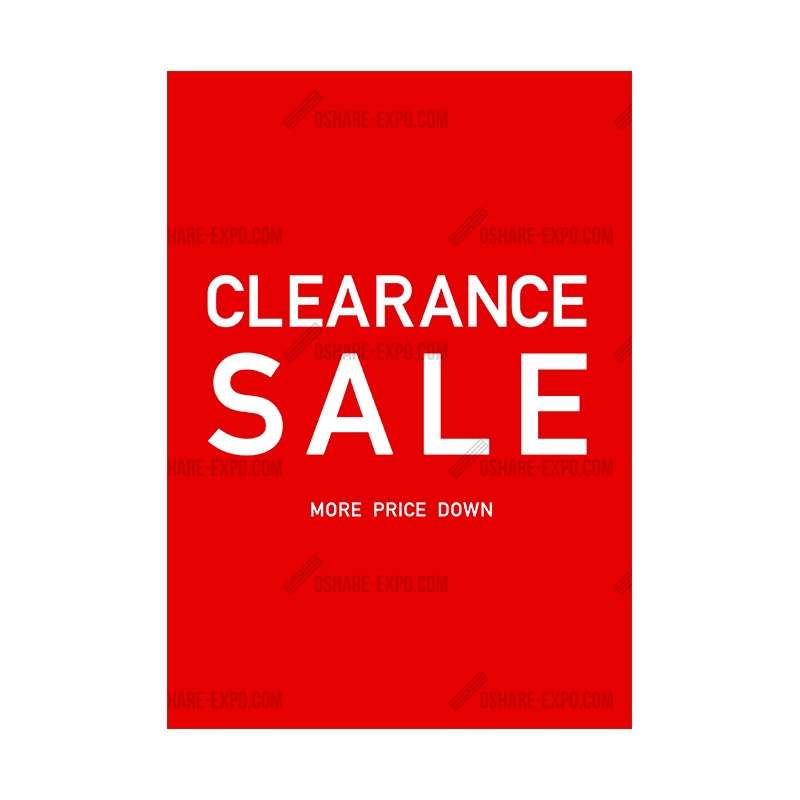 バイカラー CLEARANCE SALE④ ポップ・ポスター