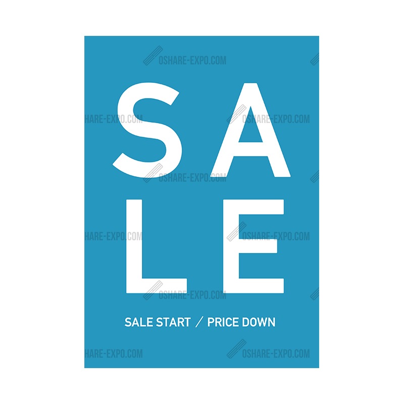 バイカラー SALE① ポップ・ポスター