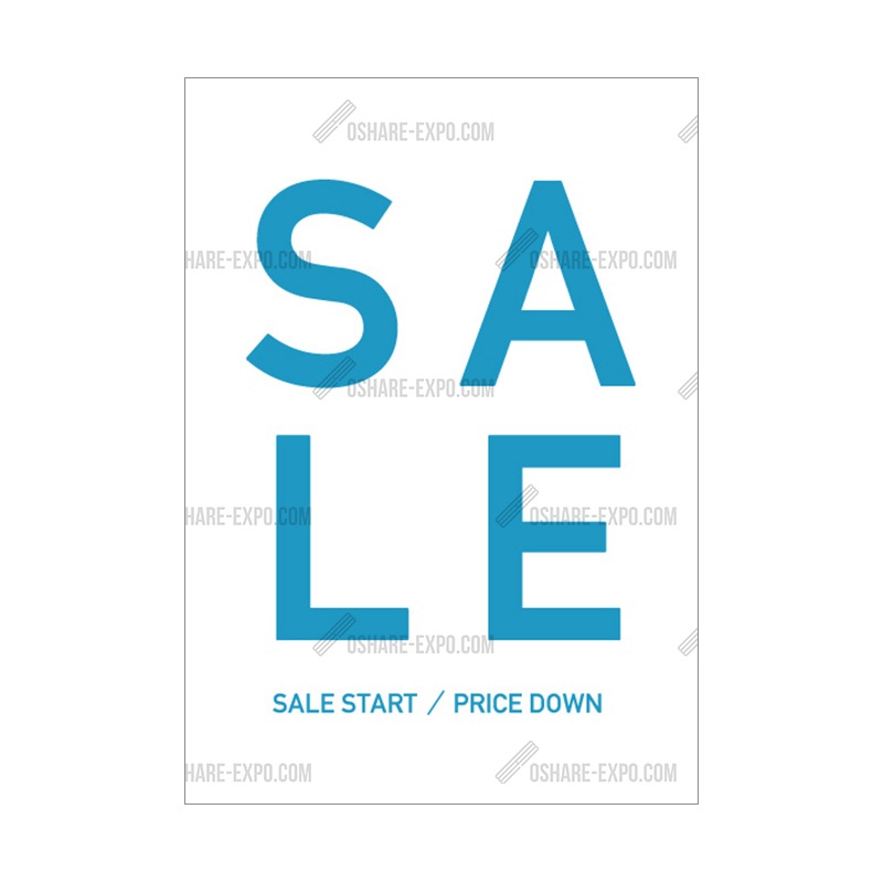 バイカラー SALE① ポップ・ポスター