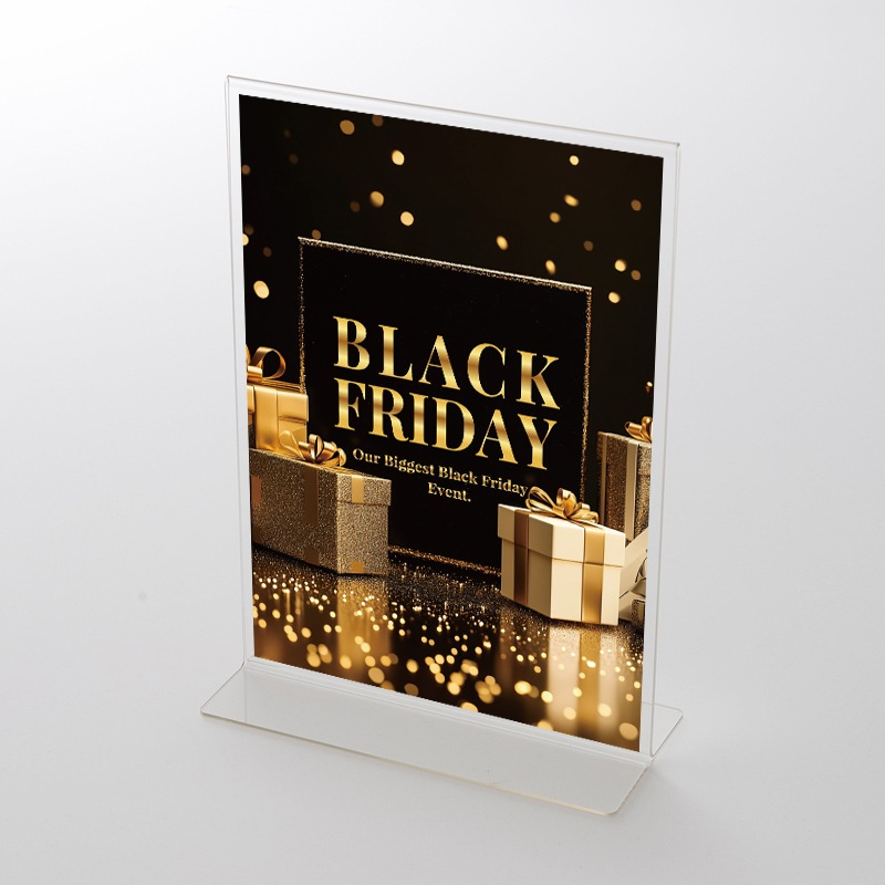 アクリルスタンドセット  ブラックフライデーBLACKFRIDAY「プレゼントBOX①」 ポップ