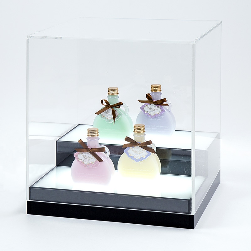 LED ライティングステージ 2段(アクリル外装ケース付き)