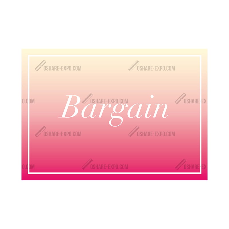 アクリルスタンドセット グラデーション BARGAINポップ