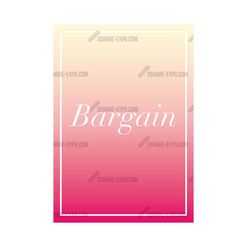 アクリルスタンドセット グラデーション BARGAINポップ