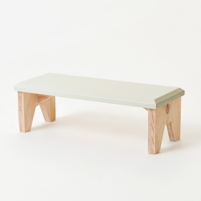 ミニチュア　ひな壇3セット ホワイト【アウトレット品】【50%セール中】