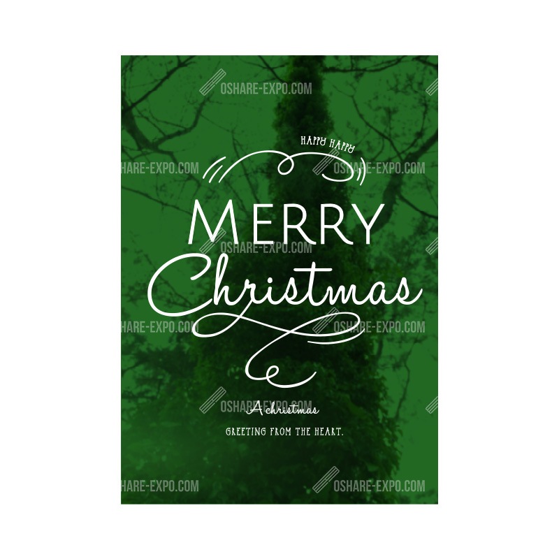 モミの木 ツリー　クリスマス ポップ・ポスター