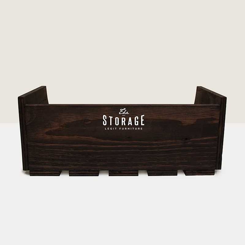 スタッキング什器セット(個数選択自由) 棚タイプ「the STORAGE」デザイン 中