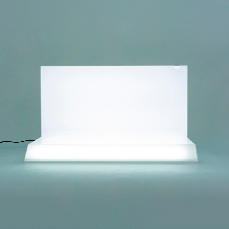 商品陳列用什器（白） LED有 | LEDディスプレイ,ライティング