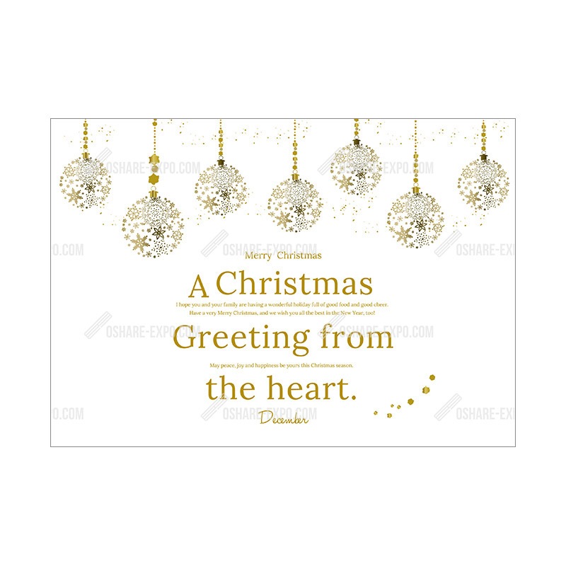 オーナメント クリスマス ポップ・ポスター