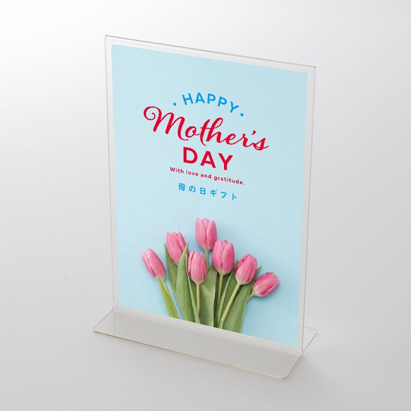 アクリルスタンドセット  母の日MOTHER'S DAY「チューリップ」 ポップ