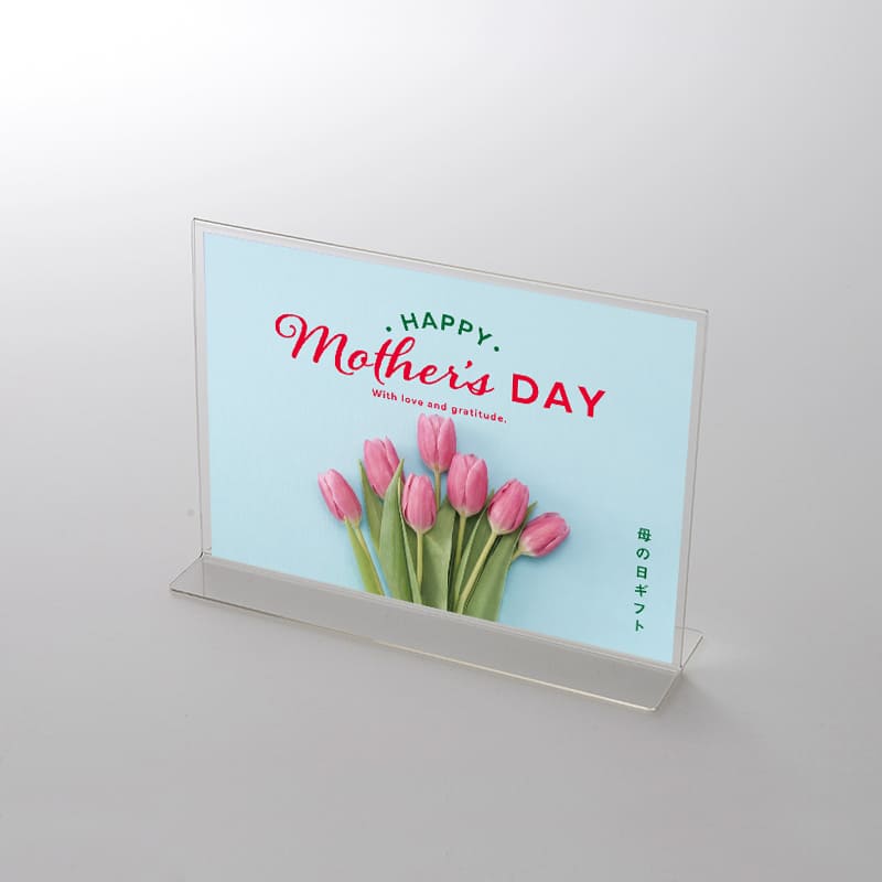アクリルスタンドセット  母の日MOTHER'S DAY「チューリップ」 ポップ