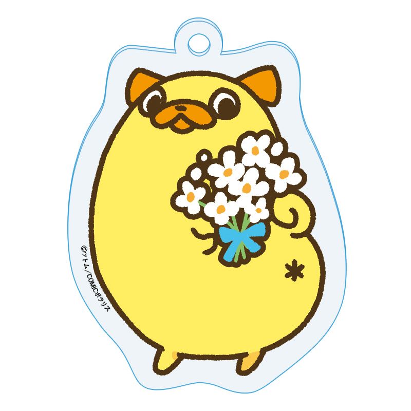 おじさんはカワイイものがお好き。」アクリルキーホルダー（お花