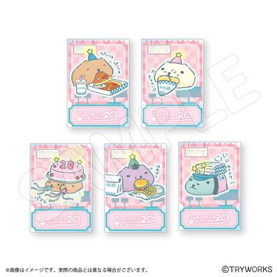カピバラさん　ウォールキャンバス　チダケイコ　直筆サイン入り　20th カピバラさん ウォールキャンバス チダケイコ 直筆サイン入り 20th
