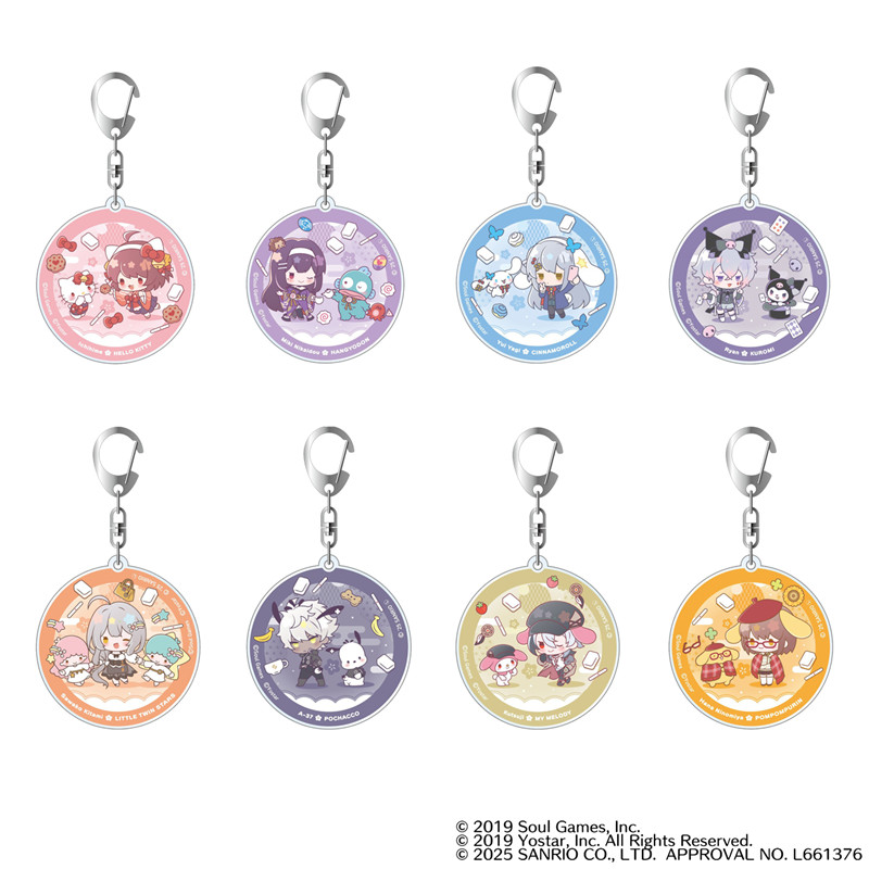 トレーディング】雀魂-じゃんたま-×サンリオキャラクターズ アクリル