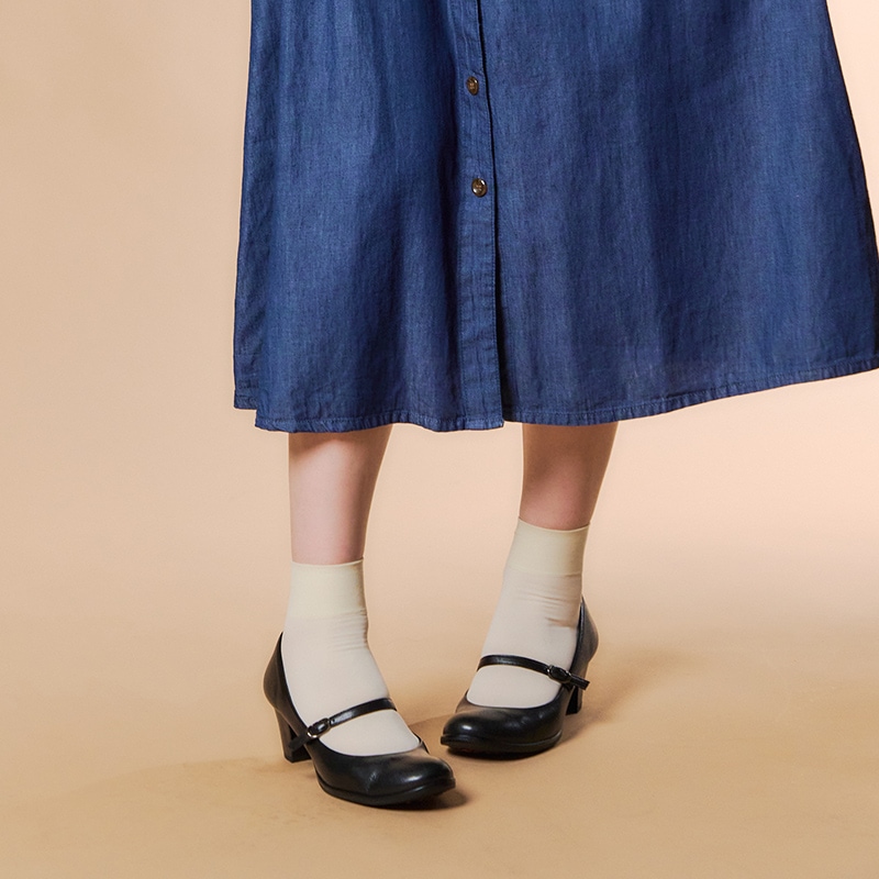 パンプス 秋靴 レディース レザーシューズ ローファー