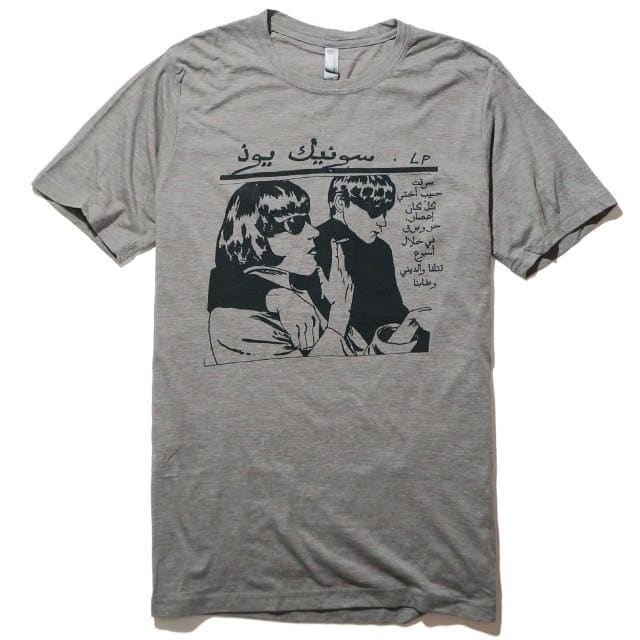Sonic Youth Insomnia Tシャツ グレー SONIC YOUTH RP GOO TEE – INSONNIA PROJECTS