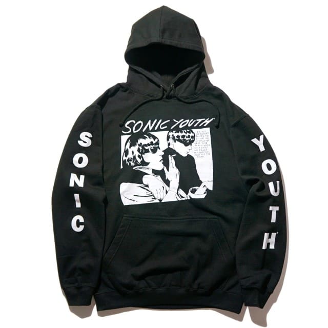SONIC YOUTH パーカー ソニック・ユース Goo (Sleeves)-Black