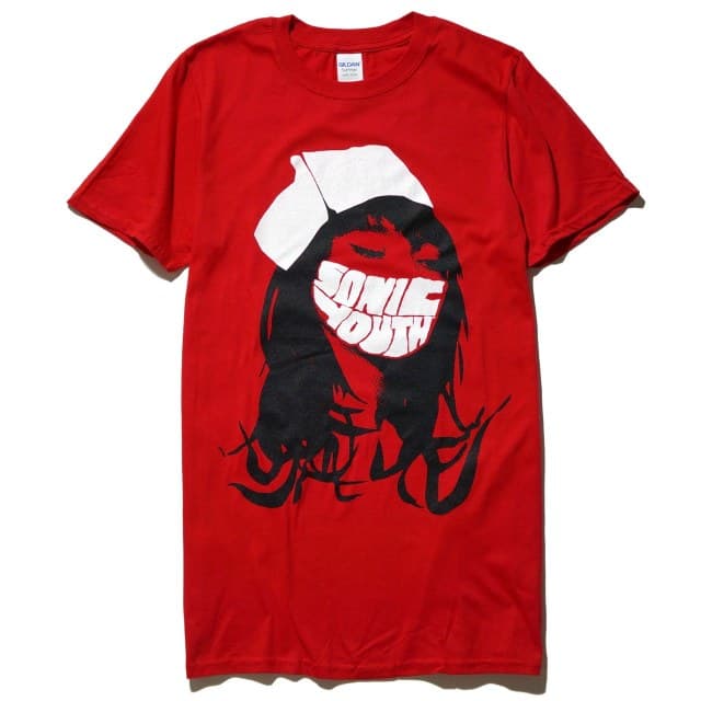 SONIC YOUTH Tシャツ Nurse -Red