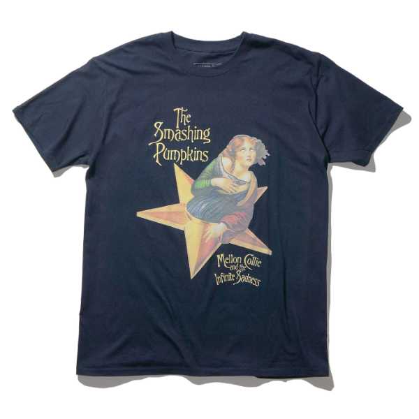 SMASHING PUMPKINS Tシャツ Mellon Collie - Navy