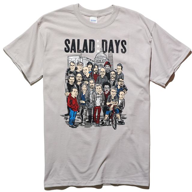 SALAD DAYS Tシャツ Brian Walsby Cast and Crew-グレー|Tシャツ