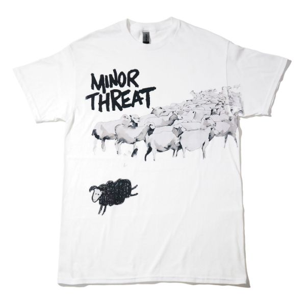 MINOR THREAT Tシャツ Out Of Step-White