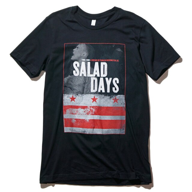 SALAD DAYS Tシャツ Scott Crawford 1980-1990-Black|Tシャツ