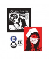 SONIC YOUTH ステッカー・バッジセット / Goo + Nurse Sticker/Button pack|S|バンド・ブランド ▼
