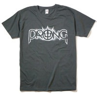 PRONG プロング Tシャツ Logo-Charcoal|P|バンド・ブランド ▼