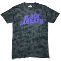 BLACK SABBATH T Wavy Logo Dip-Dye