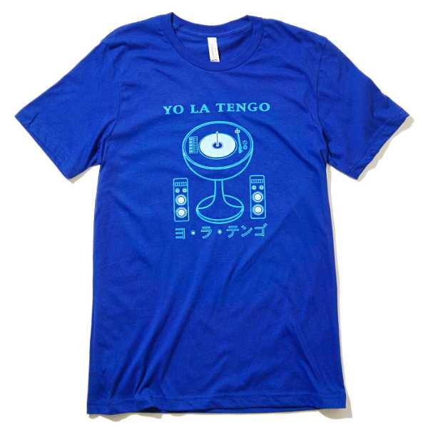 YO LA TENGO Tシャツ Stereo-Blue
