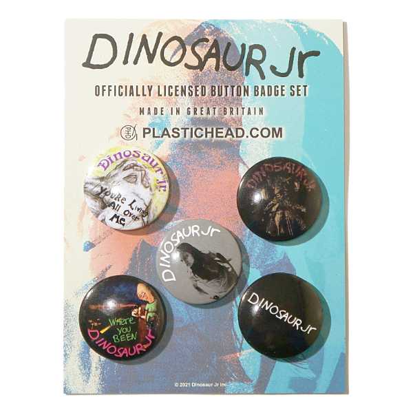 DINOSAUR Jr バッジセット Albums1987-1992