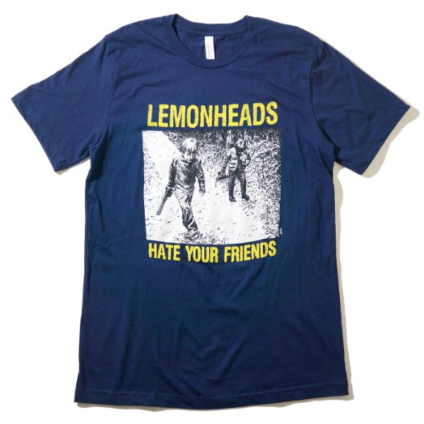 LEMONHEADS Tシャツ Hate Your Friends Redux-Navy | OSOMALO バンドT