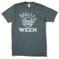 WEEN T Boognish Logo-Heather Charcoal