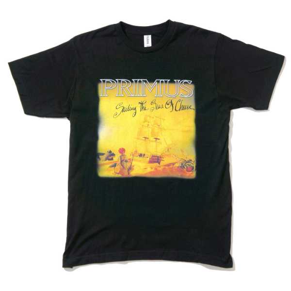 PRIMUS Tシャツ Sea Of Cheese-Black