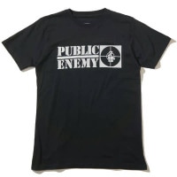 PUBLIC ENEMY T Crosshairs Logo-Black