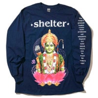 SHELTER 륿 󥰥꡼T Message-Navy